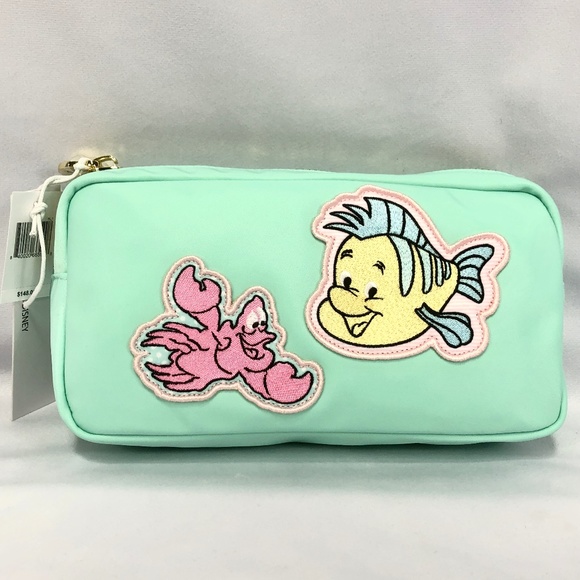 Stoney Clover Lane Handbags - 2022 Disney Stoney Clover Lane Little Mermaid Sebastian Flounder Patched Pouch